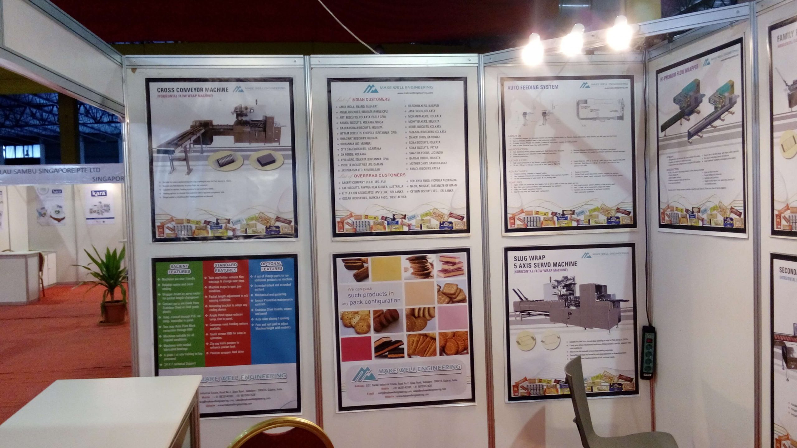 May 2017 Participated in Foodagro Ethiopia, Africa, 2017. Makewell